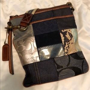 Coach patchwork crossbody bag